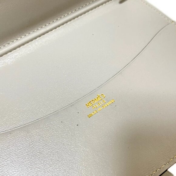 HERMES Agenda GM - Gray Box Calf Square B Agenda 132-071625 - Picture 9 of 9